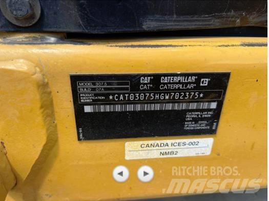 CAT 307.5 Escavadoras de rastos