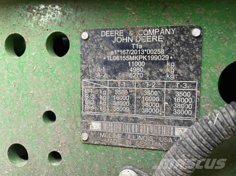 John Deere 6155M Tratores Agrícolas usados