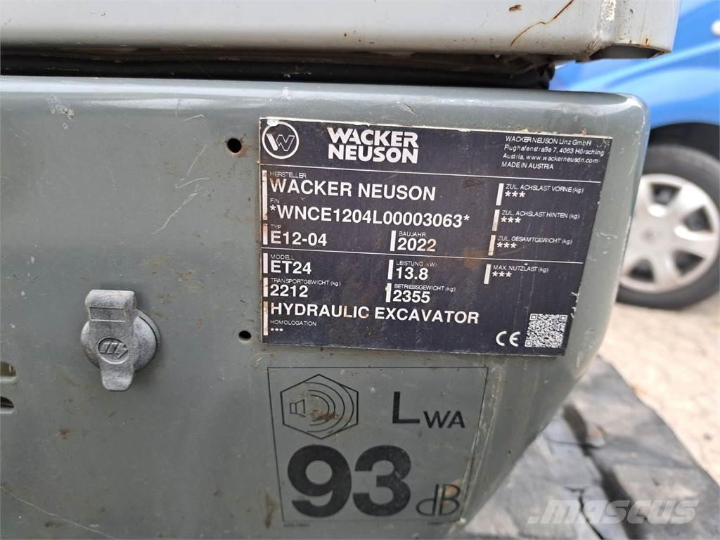 Wacker Neuson ET24 Escavadoras de rastos