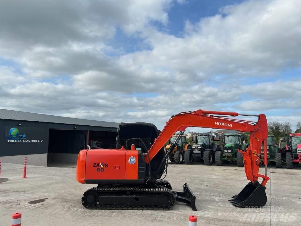 Hitachi Zaxis 60 Mini Escavadoras <7t