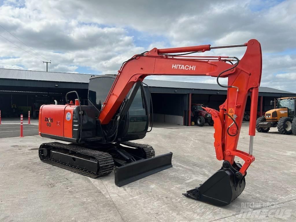 Hitachi Zaxis 60 Mini Escavadoras <7t
