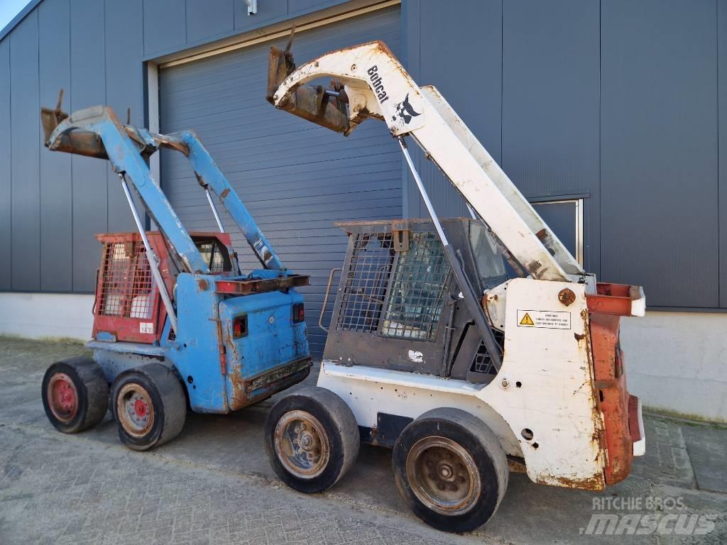 Bobcat 763 H.  2x Carregadoras de direcção deslizante