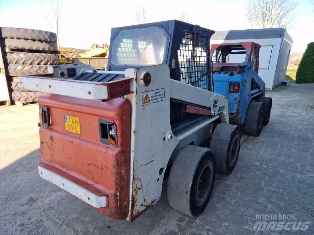 Bobcat 763 H.  2x Carregadoras de direcção deslizante