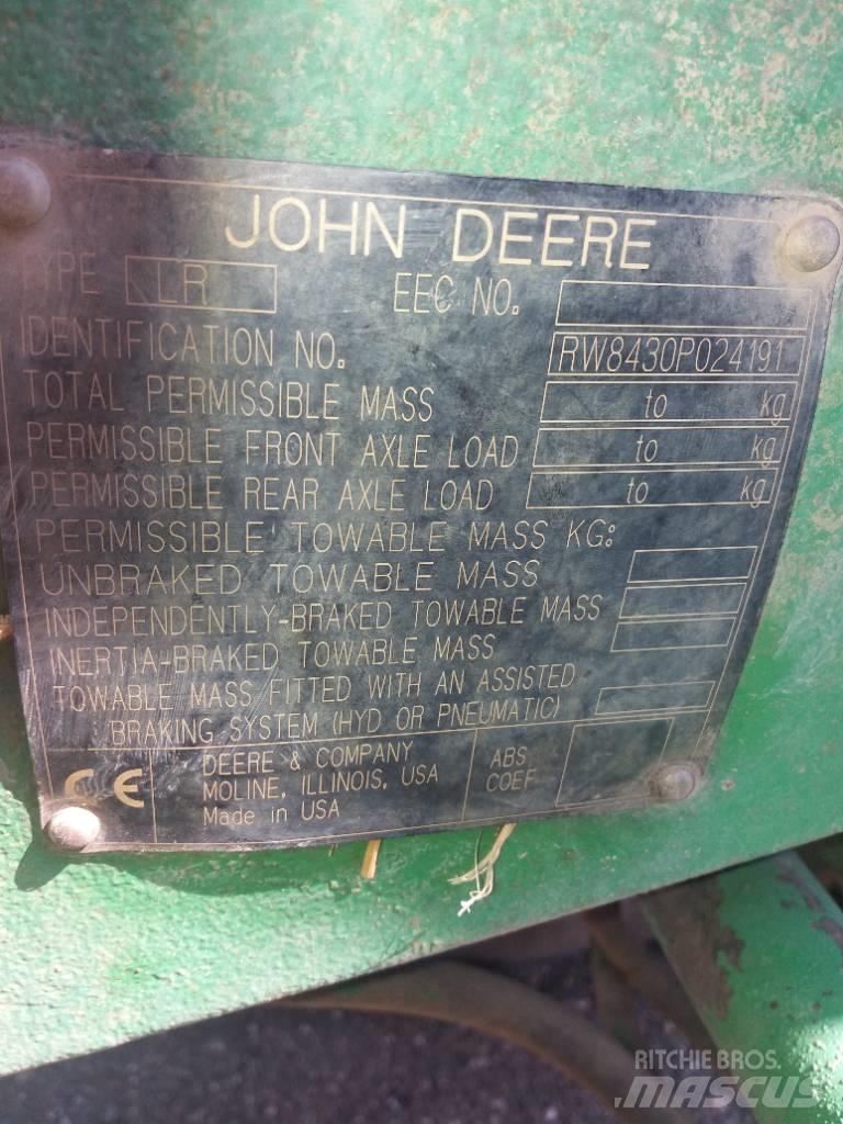 John Deere 8430 Tratores Agrícolas usados
