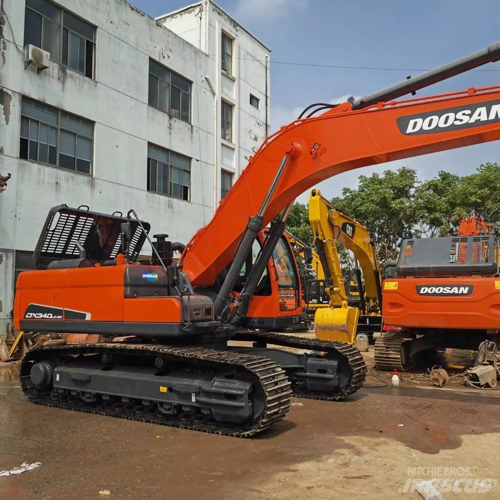 Doosan DX 340 LC-9C Escavadoras de rastos
