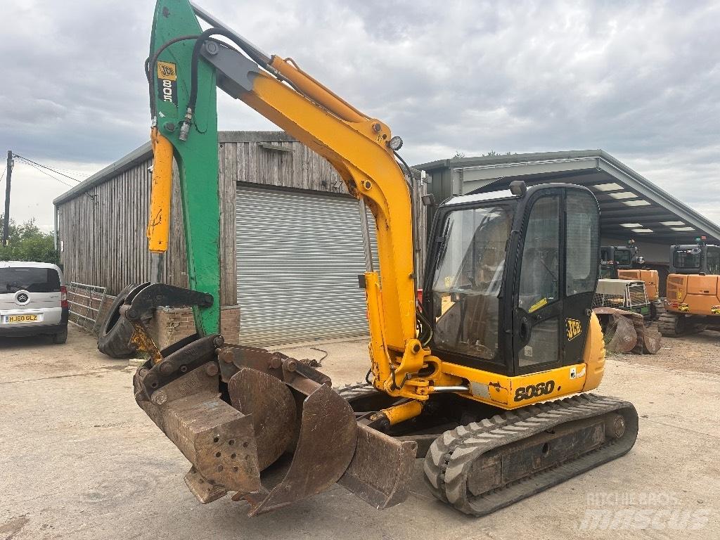 JCB 8060 Mini Escavadoras <7t