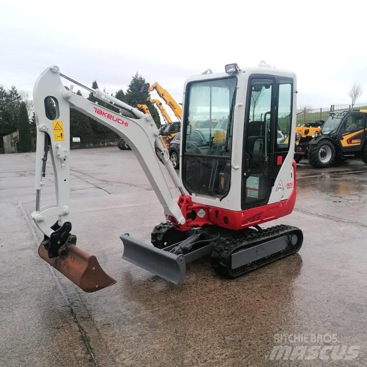 Takeuchi TB216 Mini Escavadoras <7t