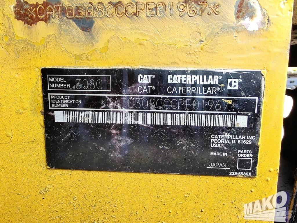 CAT 308 C Escavadoras de rastos