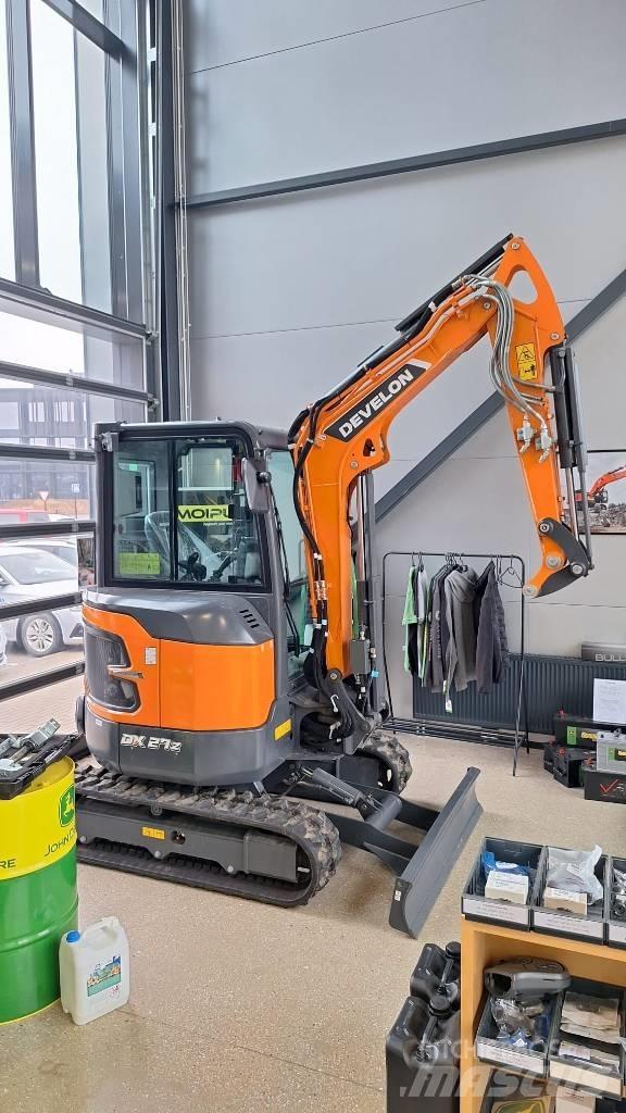 Develon DX 27 Z-7 Mini Escavadoras <7t