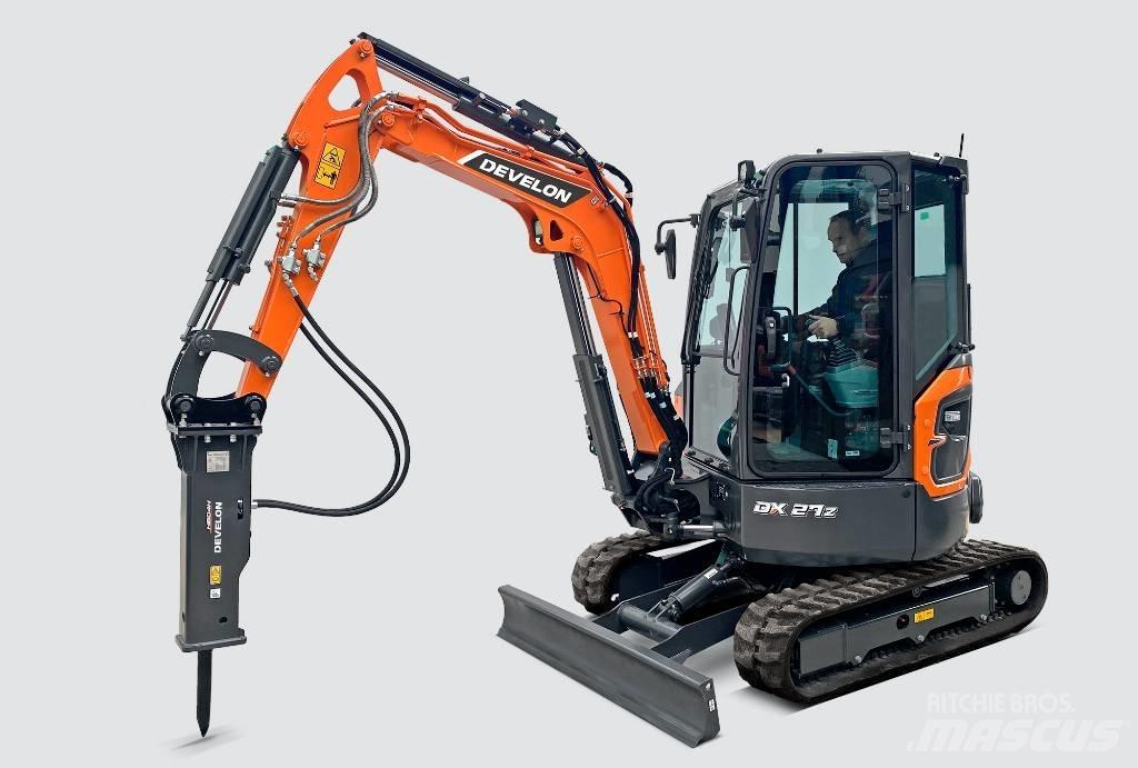 Develon DX 27 Z-7 Mini Escavadoras <7t