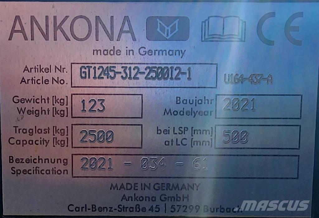  Ankona Pallet-Forks Forquilhas