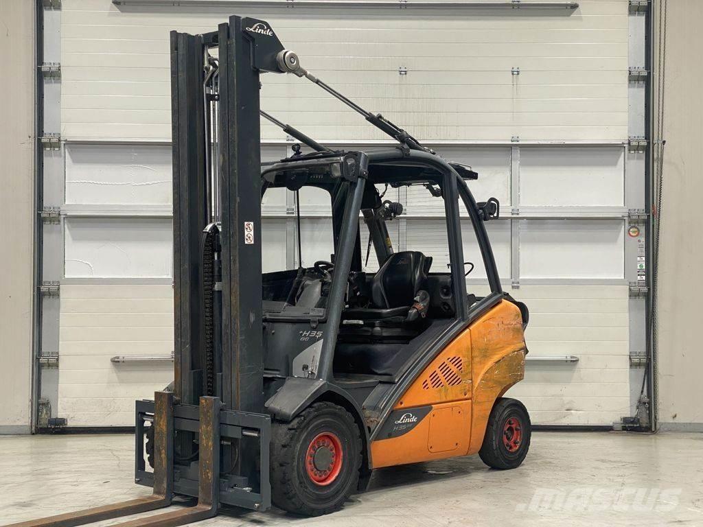 Linde H35T-02 Empilhadores a gás