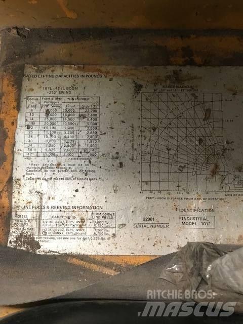 Grove IND 1012 Mini gruas