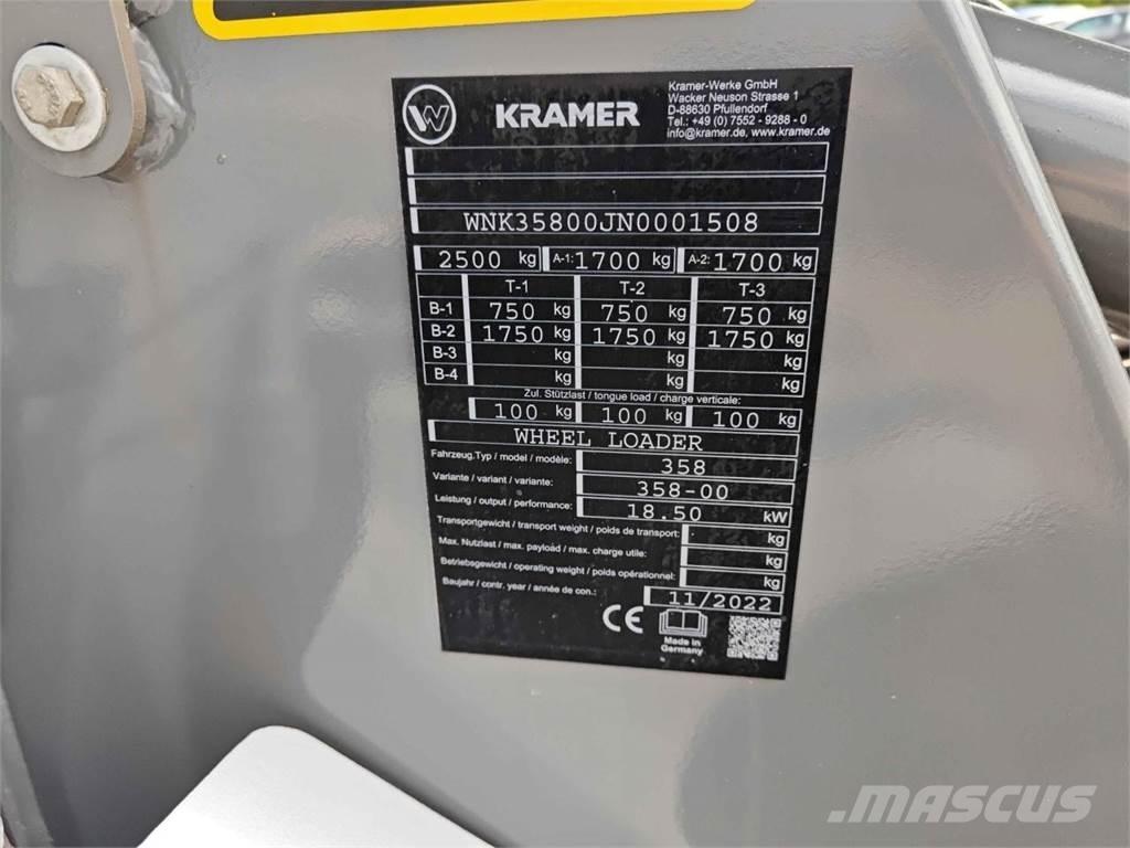 Kramer KL12.5 Pás carregadoras de rodas