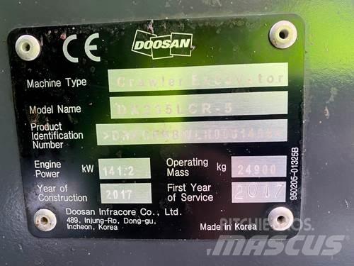 Doosan DX235LCR-5 Escavadoras de rastos