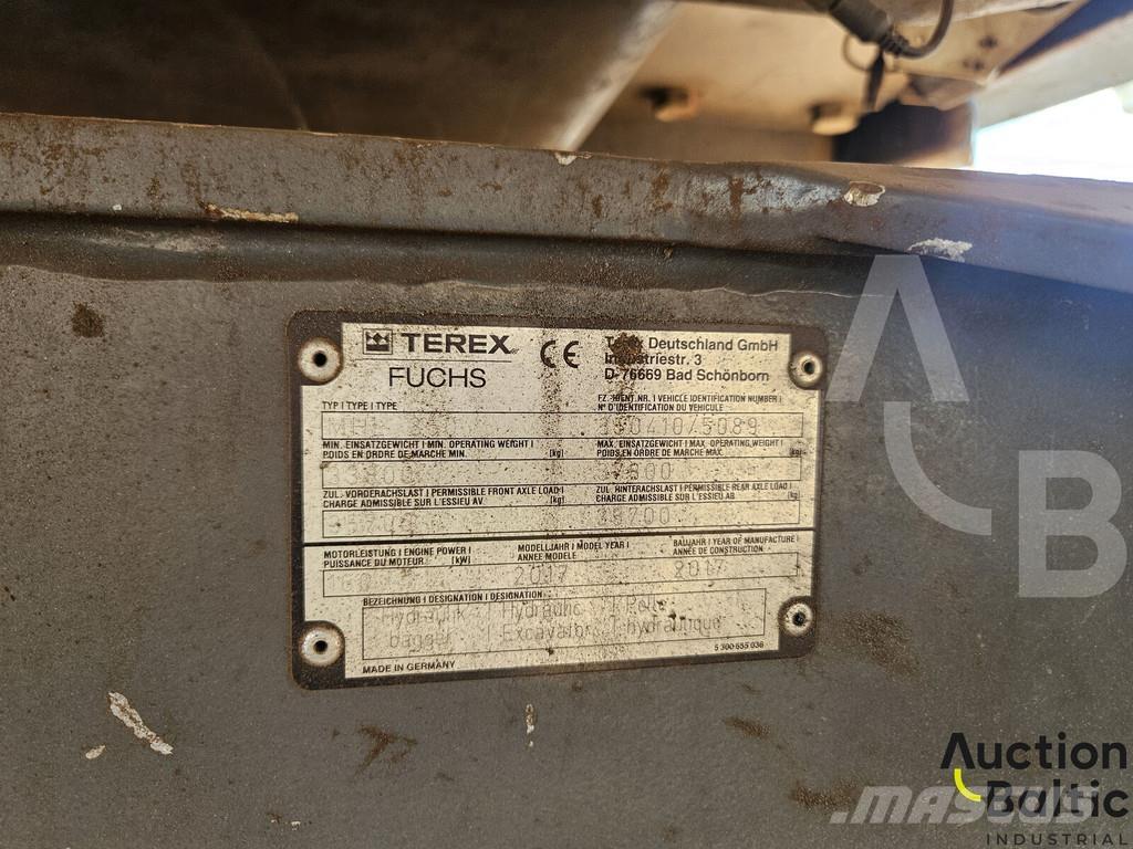 Fuchs MHL 350 Escavadoras de rodas