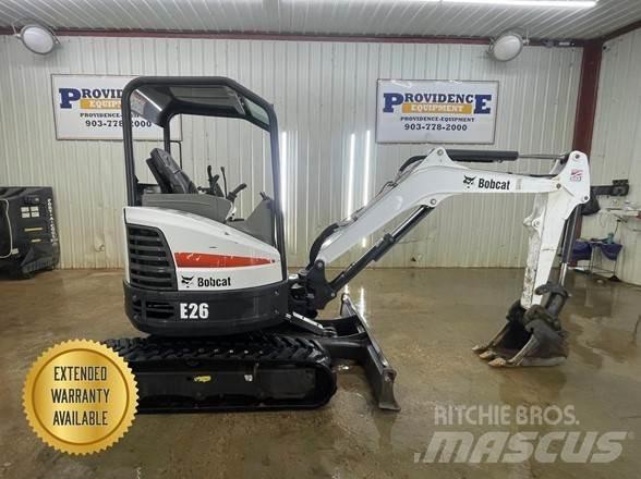 Bobcat E26 Mini Escavadoras <7t