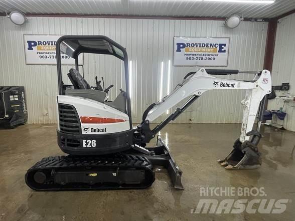 Bobcat E26 Mini Escavadoras <7t