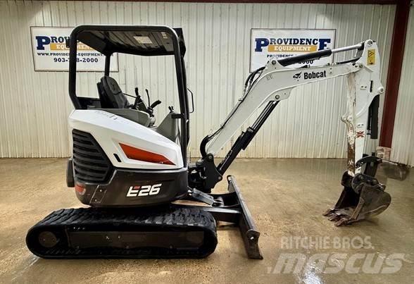 Bobcat E26 Mini Escavadoras <7t
