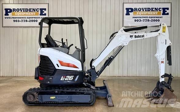 Bobcat E26 Mini Escavadoras <7t