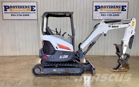 Bobcat E26 Mini Escavadoras <7t