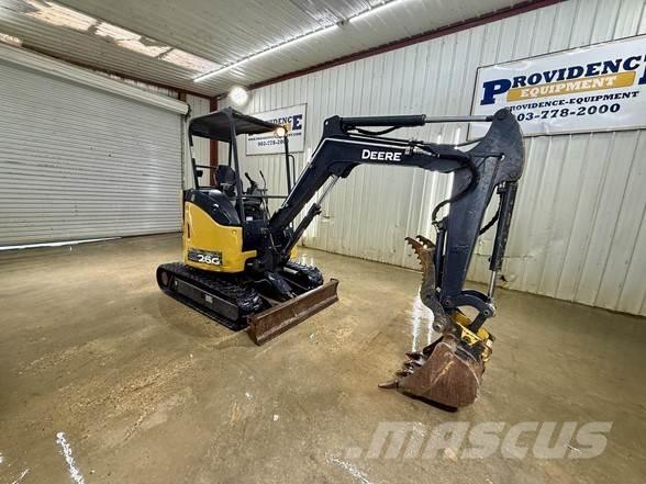 John Deere 26G Mini Escavadoras <7t