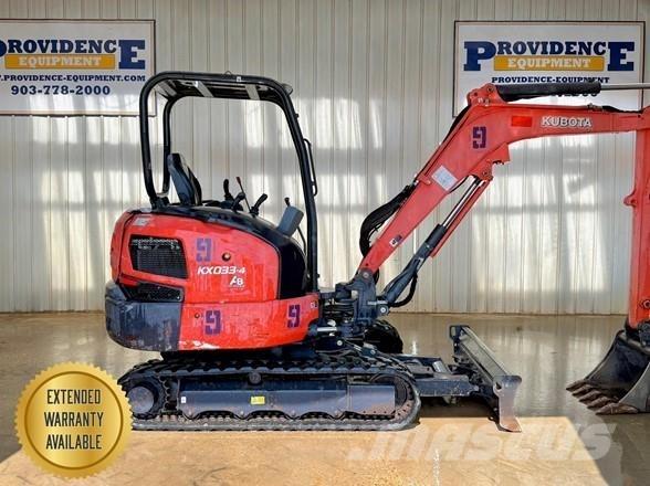 Kubota KX033-4 Mini Escavadoras <7t