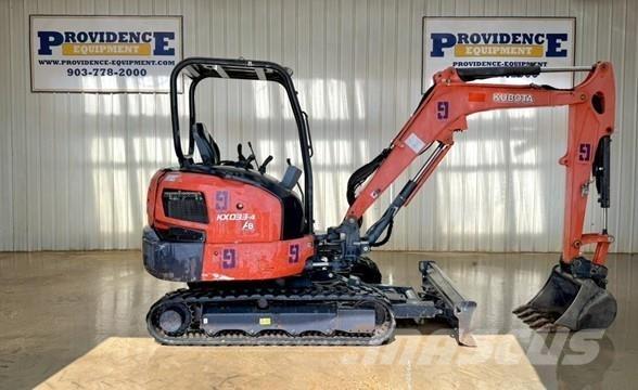 Kubota KX033-4 Mini Escavadoras <7t