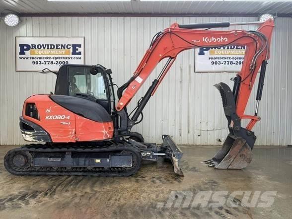 Kubota KX080-4 Escavadoras de rastos