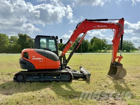 Kubota KX080-4 Escavadoras de rastos