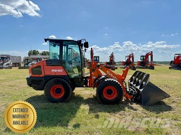 Kubota R640 Pás carregadoras de rodas