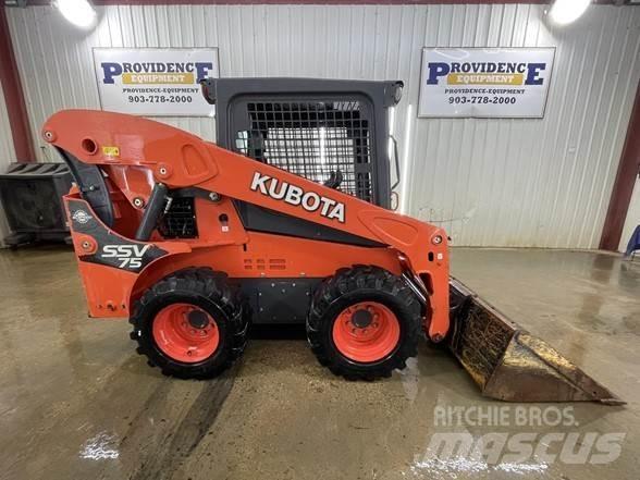 Kubota SSV75 Carregadoras de direcção deslizante