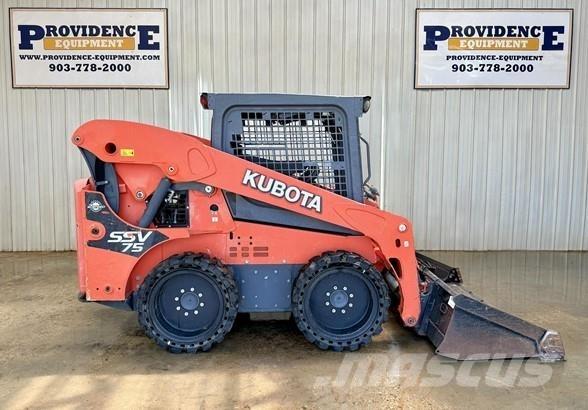Kubota SSV75 Carregadoras de direcção deslizante
