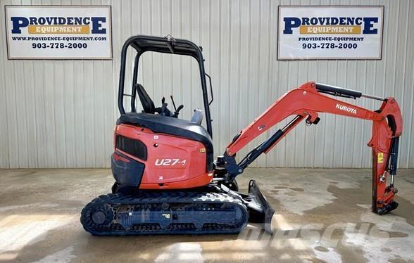 Kubota U27-4 Mini Escavadoras <7t