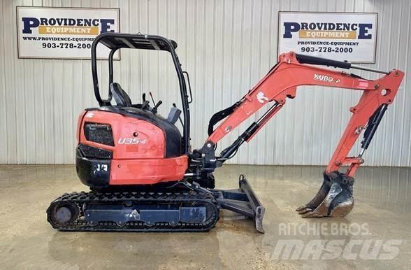 Kubota U35-4 Mini Escavadoras <7t