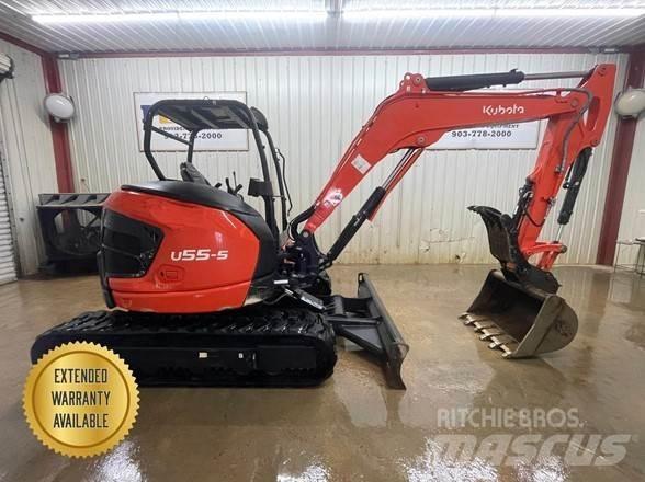 Kubota U55-5 Mini Escavadoras <7t