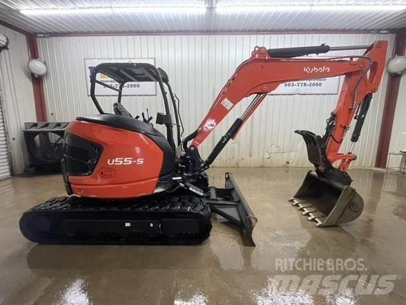 Kubota U55-5 Mini Escavadoras <7t
