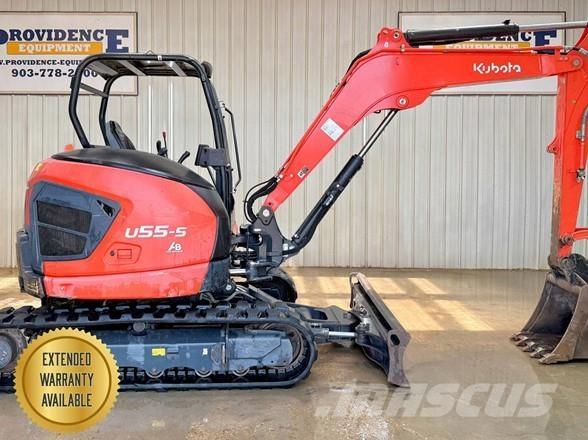 Kubota U55-5 Mini Escavadoras <7t