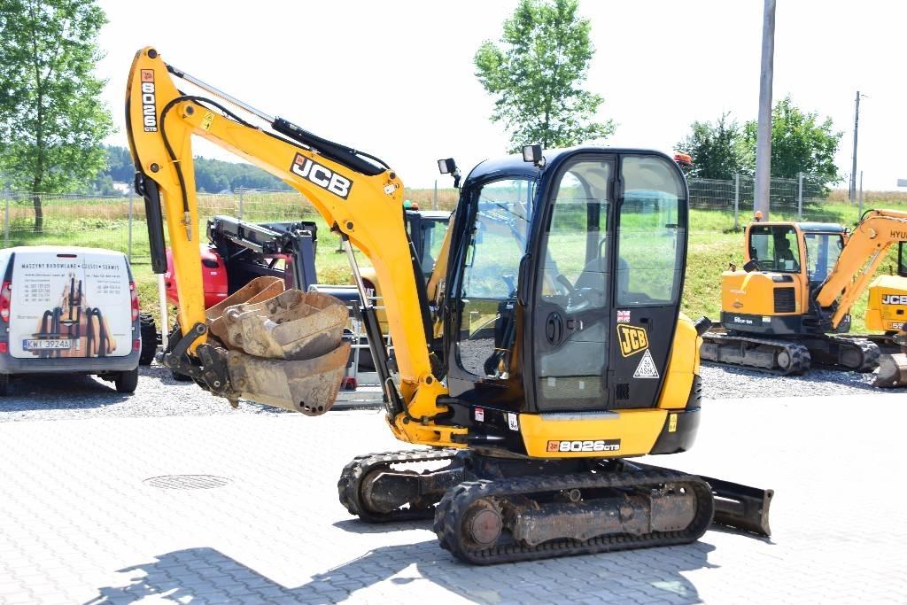 JCB 8026 CTS Mini Escavadoras <7t