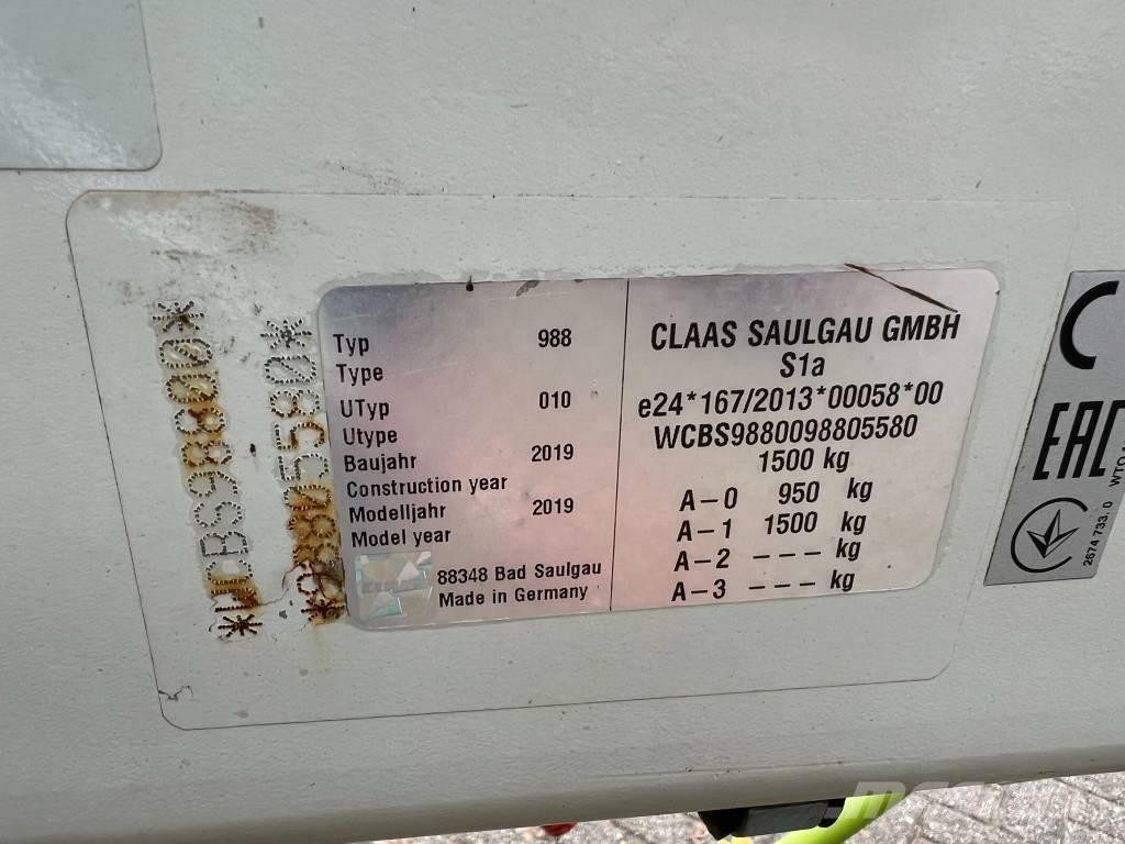 CLAAS liner 2900 Gadanheiras-fileiras