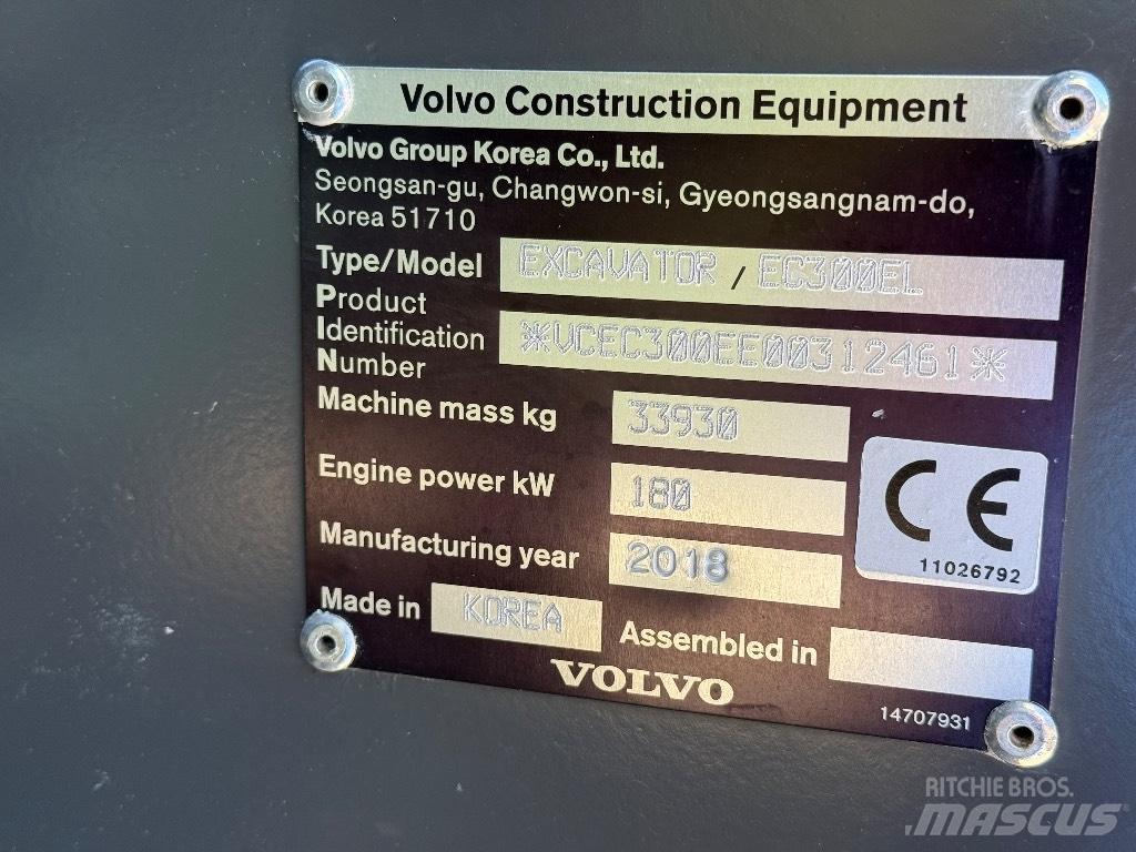 Volvo EC 300 EL Escavadoras de rastos