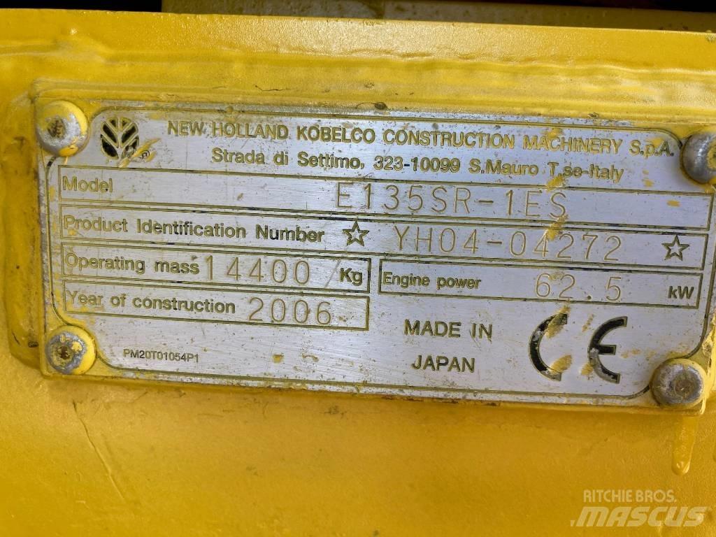 New Holland E 135 SR Escavadoras Midi 7t - 12t