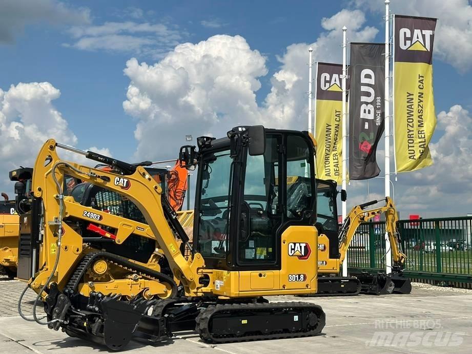 CAT 301.8 Mini Escavadoras <7t