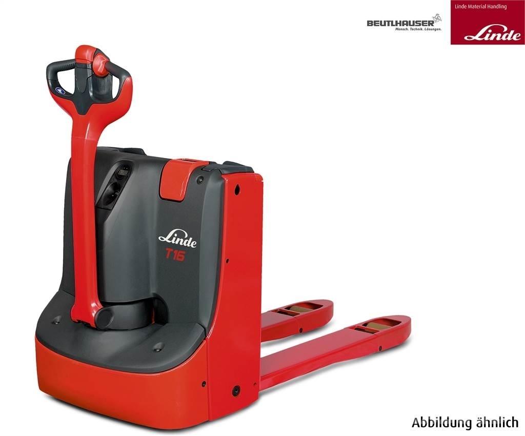 Linde T16 Empilhador para operador externo