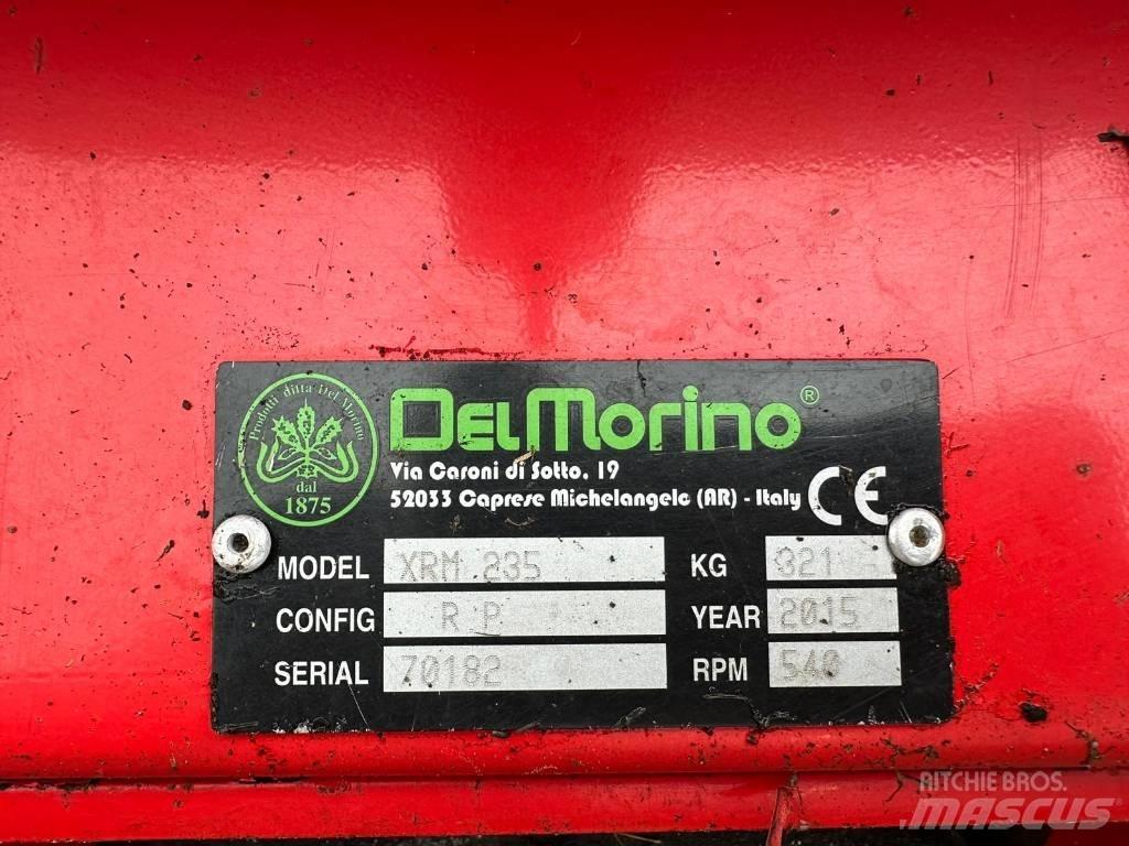 Del Morino XRM 235 Corta-Relvas montadas e arrastadas