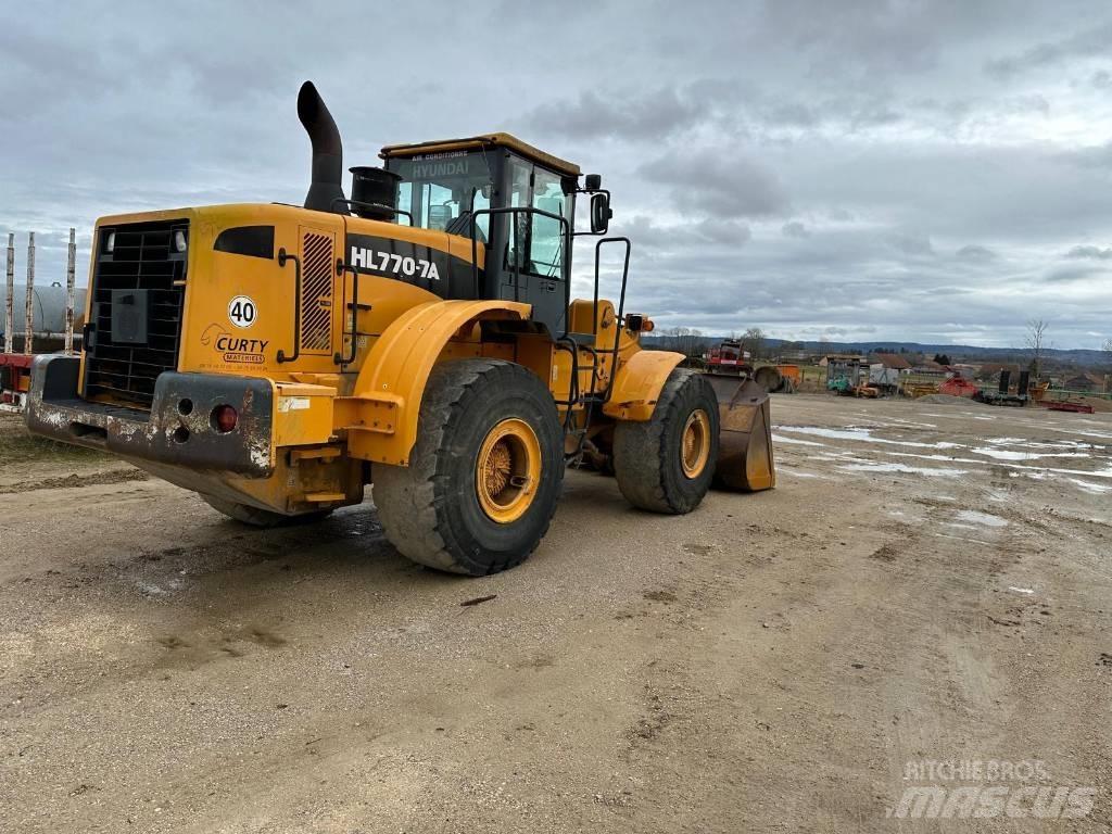 Hyundai HL770-7A Pás carregadoras de rodas