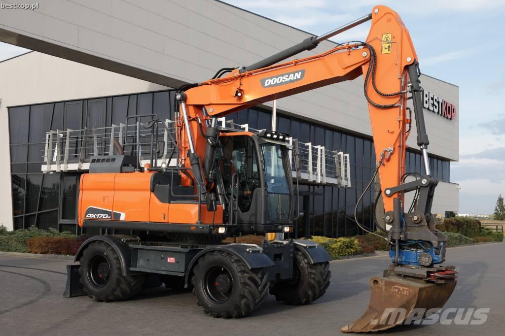 Doosan DX170W-5 Escavadoras de rodas