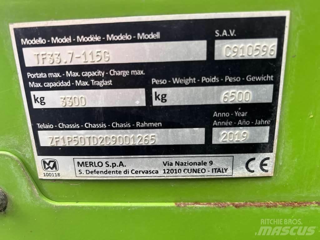 Merlo TF33.7 Manipuladores telescópicos