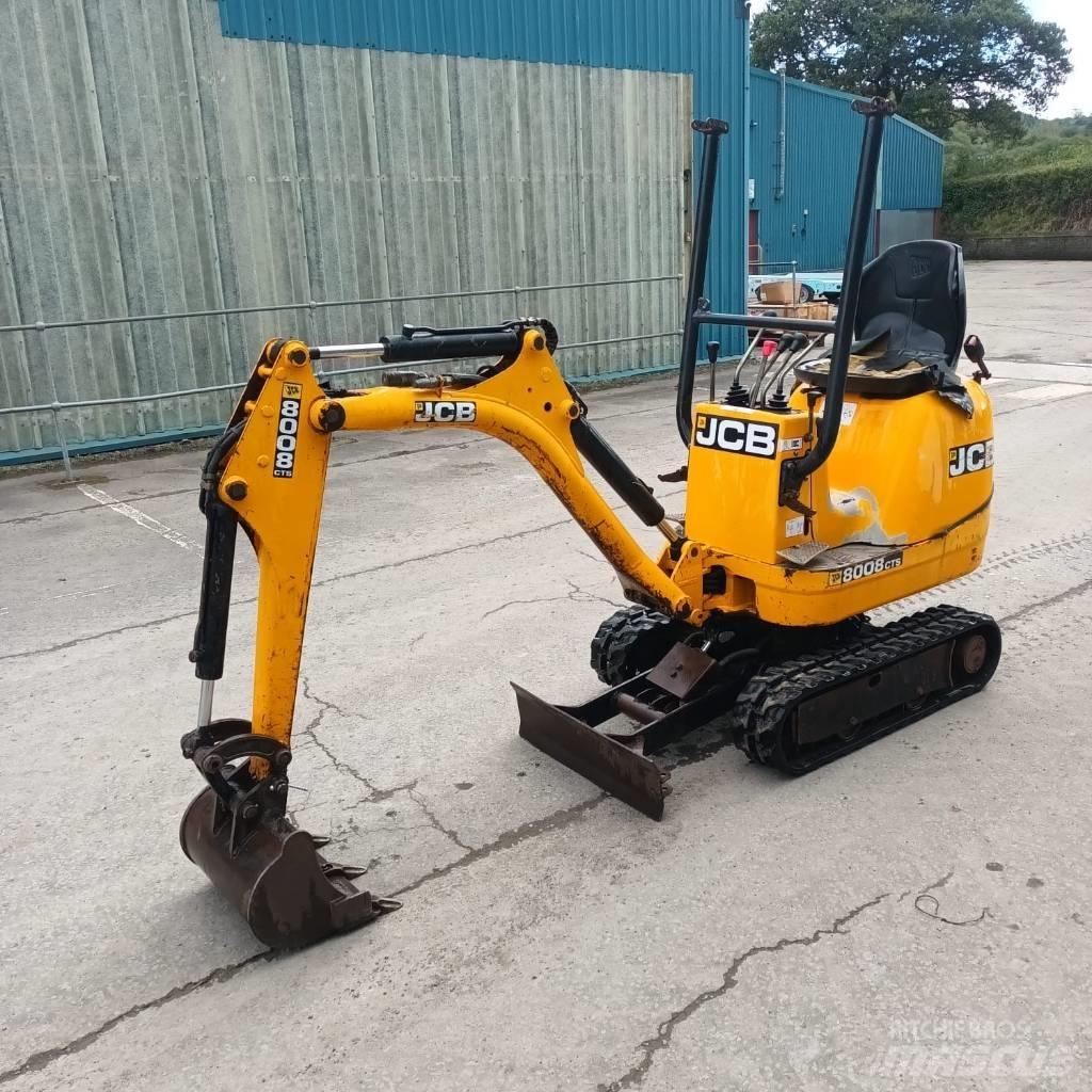 JCB 8008 CTS Mini Escavadoras <7t