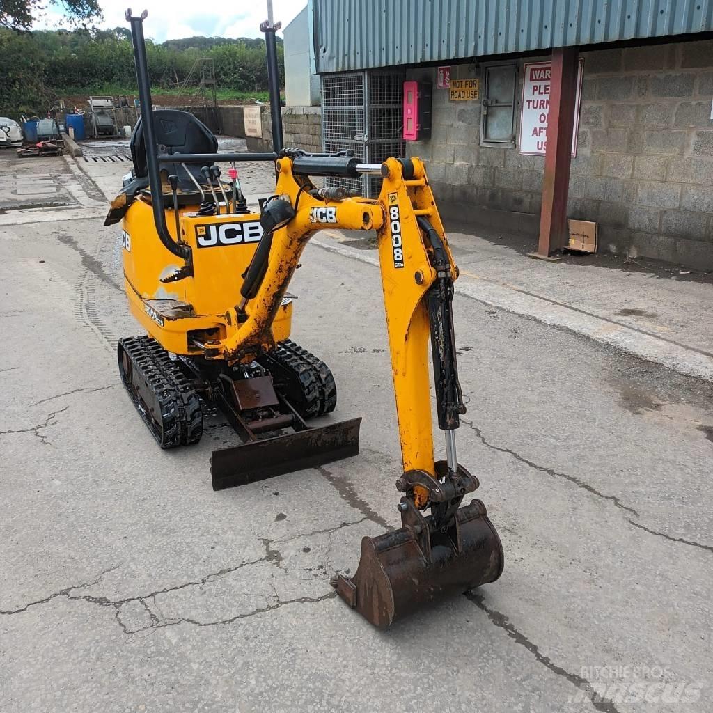 JCB 8008 CTS Mini Escavadoras <7t